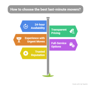 How to Choose the Best Last Minute Movers