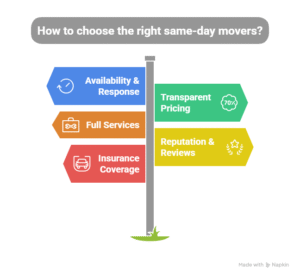 How to Choose the Right Same-Day Movers