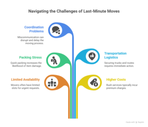 Top Challenges of Last-Minute Moves
