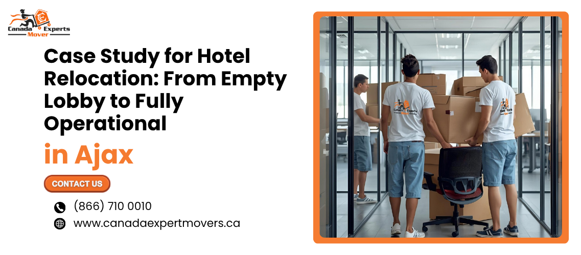 Case Study for Ajax Hotel Relocation: From Empty Lobby to Fully Operational in One Day