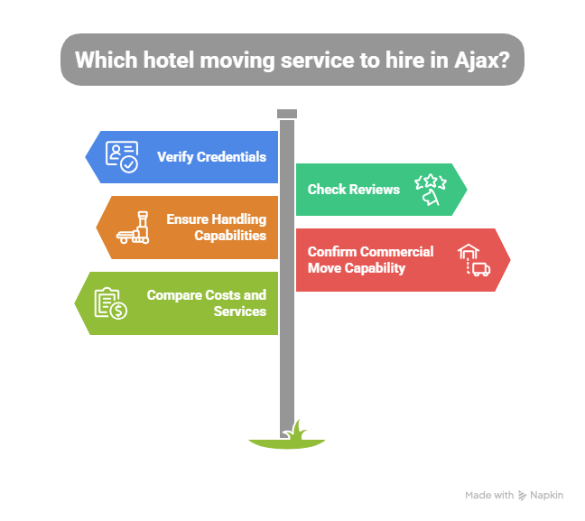 Key Considerations Before Hiring Hotel Moving in Ajax
