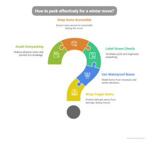 Packing Tips for Seniors Moving in Winter