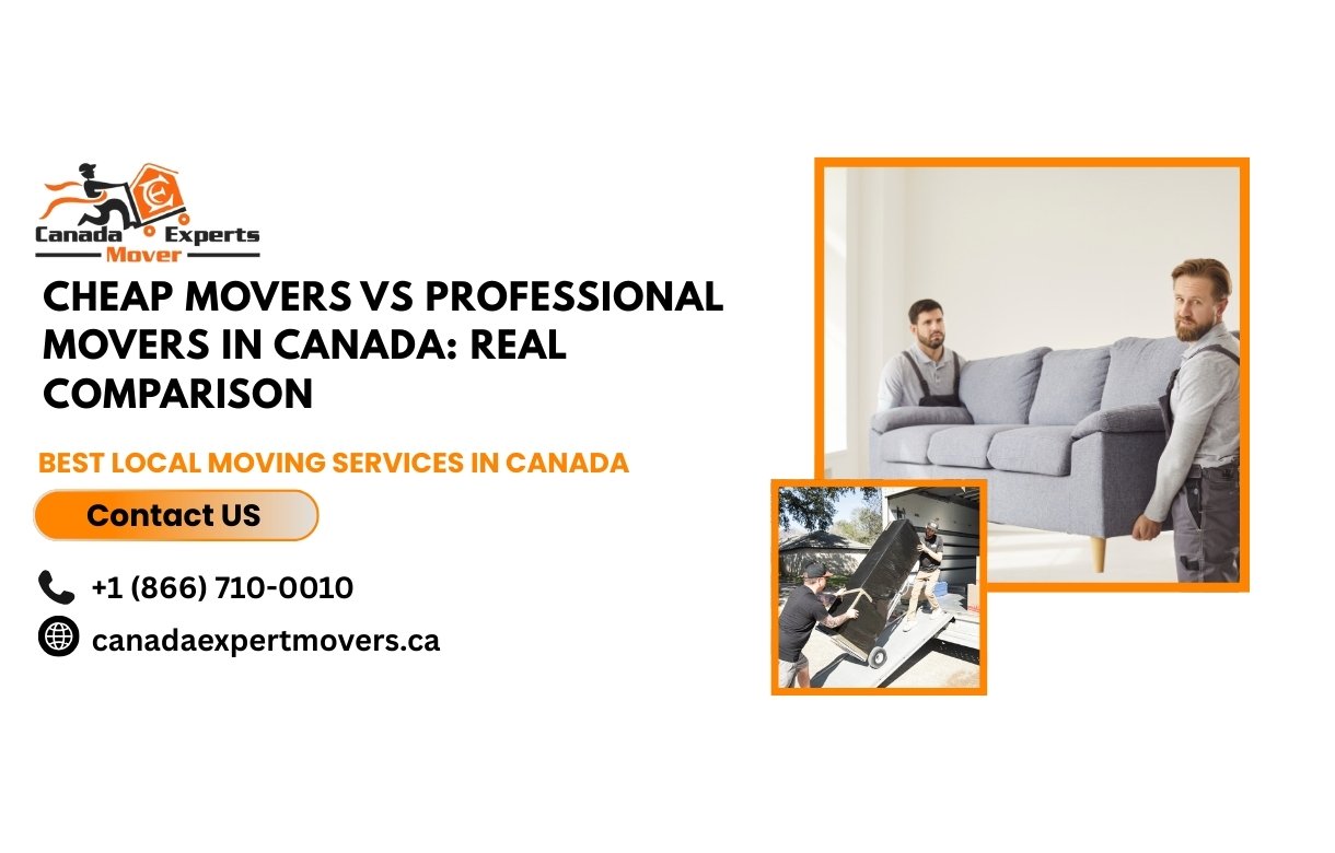 Cheap Movers vs Professional Movers in Canada Real Comparison