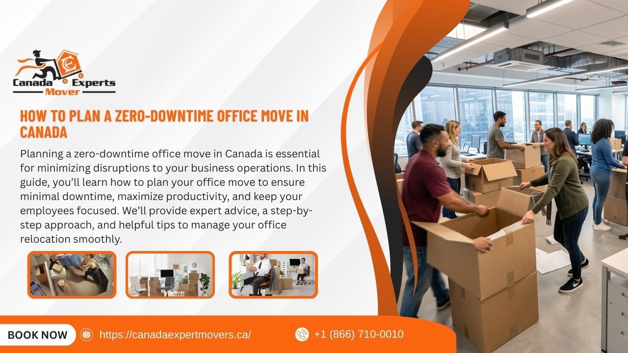 How to Plan a Zero-Downtime Office Move in Canada
