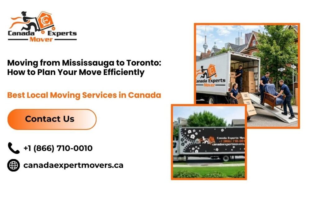 Moving from Mississauga to Toronto: How to Plan Your Move Efficiently