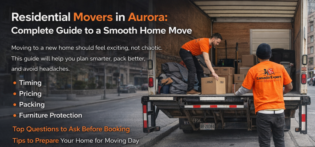 Residential Movers in Aurora: Complete Guide to a Smooth Home Move