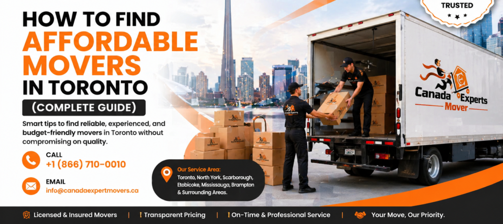 How to Find Affordable Movers in Toronto (Complete Guide)