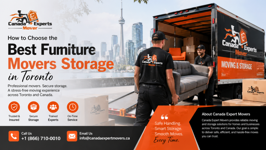 How to Choose the Best Furniture Movers Storage in Toronto